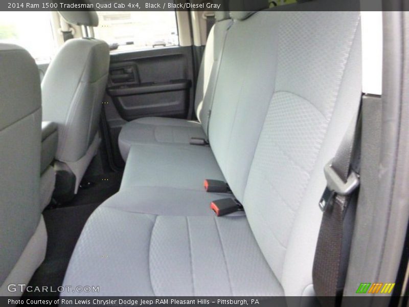 Black / Black/Diesel Gray 2014 Ram 1500 Tradesman Quad Cab 4x4