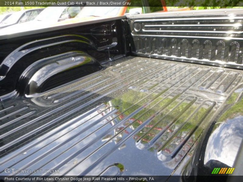 Black / Black/Diesel Gray 2014 Ram 1500 Tradesman Quad Cab 4x4