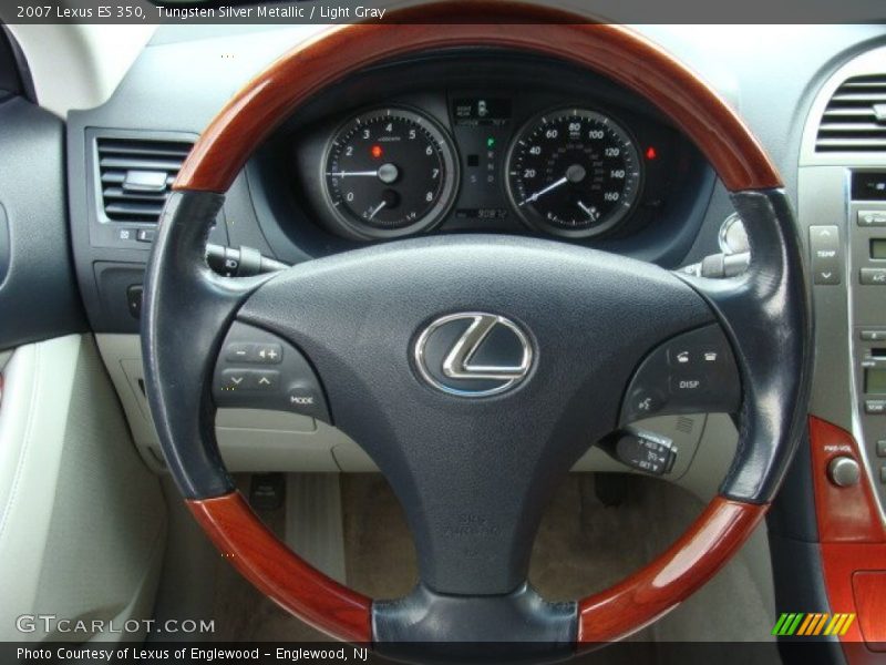 Tungsten Silver Metallic / Light Gray 2007 Lexus ES 350