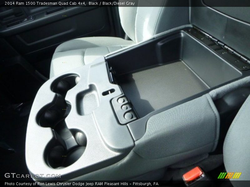 Black / Black/Diesel Gray 2014 Ram 1500 Tradesman Quad Cab 4x4