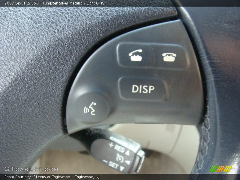 Tungsten Silver Metallic / Light Gray 2007 Lexus ES 350