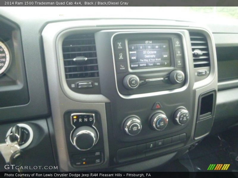 Black / Black/Diesel Gray 2014 Ram 1500 Tradesman Quad Cab 4x4