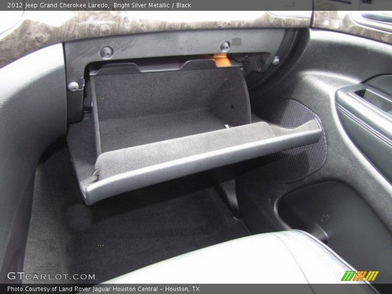 Bright Silver Metallic / Black 2012 Jeep Grand Cherokee Laredo