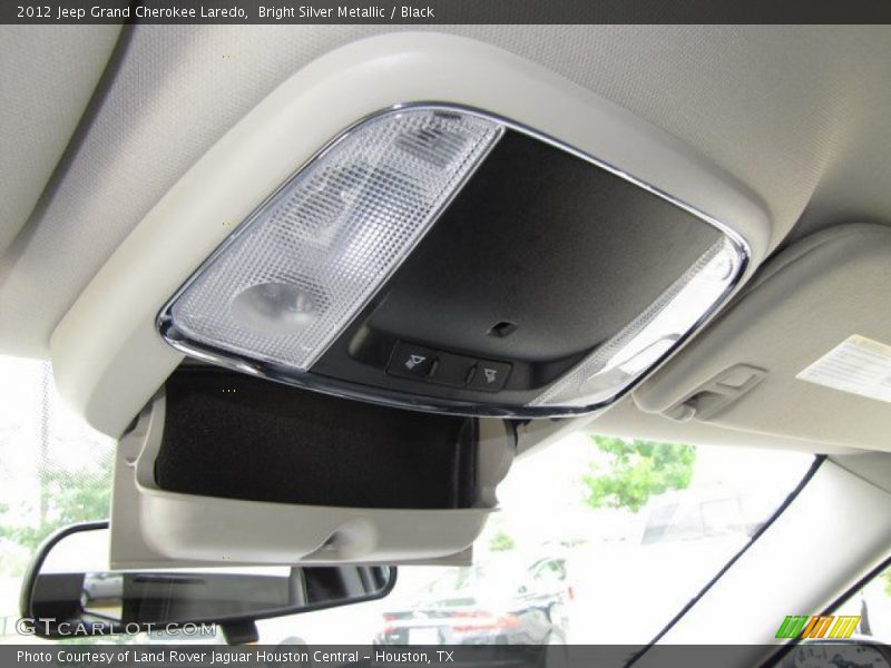 Bright Silver Metallic / Black 2012 Jeep Grand Cherokee Laredo