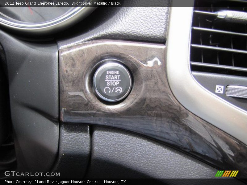 Bright Silver Metallic / Black 2012 Jeep Grand Cherokee Laredo