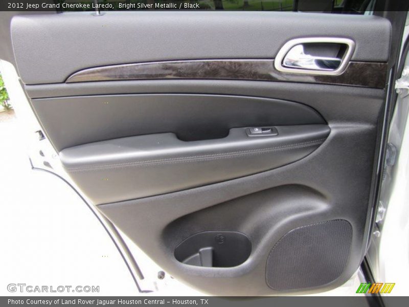 Bright Silver Metallic / Black 2012 Jeep Grand Cherokee Laredo