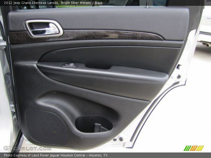 Bright Silver Metallic / Black 2012 Jeep Grand Cherokee Laredo