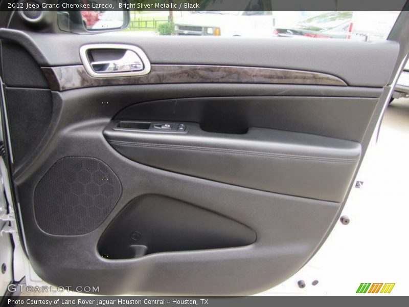 Bright Silver Metallic / Black 2012 Jeep Grand Cherokee Laredo