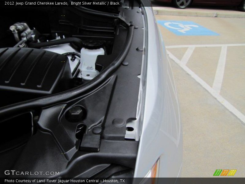 Bright Silver Metallic / Black 2012 Jeep Grand Cherokee Laredo