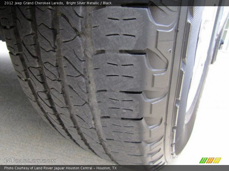 Bright Silver Metallic / Black 2012 Jeep Grand Cherokee Laredo