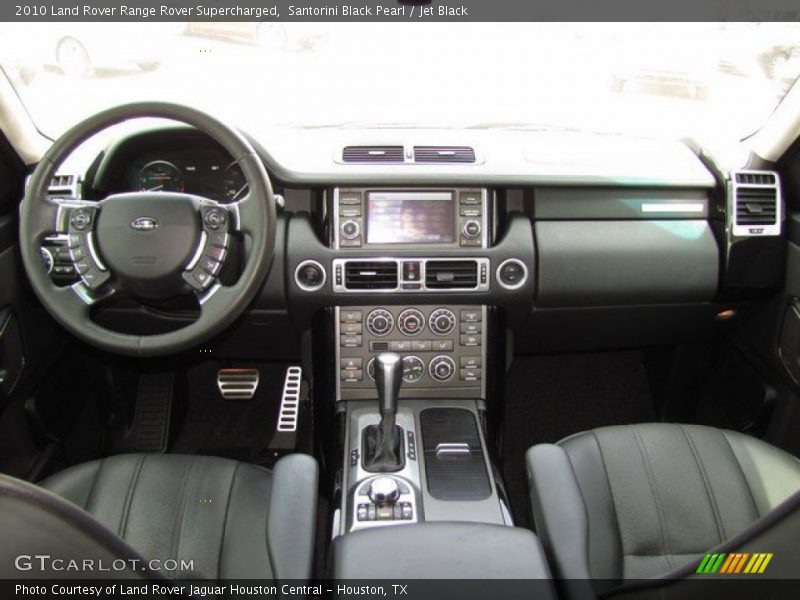 Santorini Black Pearl / Jet Black 2010 Land Rover Range Rover Supercharged