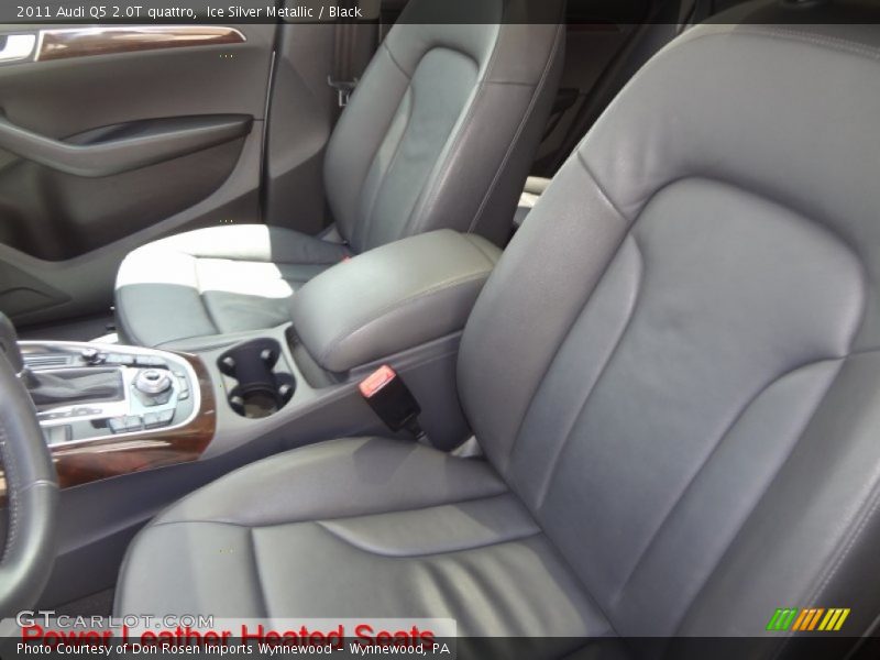 Ice Silver Metallic / Black 2011 Audi Q5 2.0T quattro