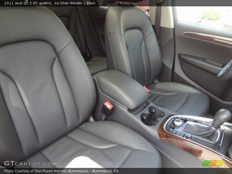 Ice Silver Metallic / Black 2011 Audi Q5 2.0T quattro