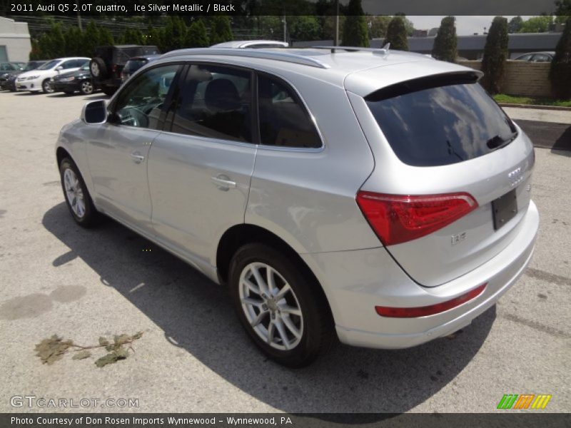 Ice Silver Metallic / Black 2011 Audi Q5 2.0T quattro