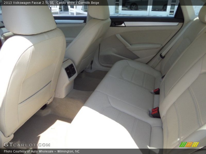 Candy White / Cornsilk Beige 2013 Volkswagen Passat 2.5L SE