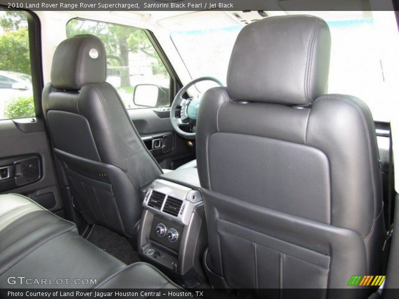 Santorini Black Pearl / Jet Black 2010 Land Rover Range Rover Supercharged