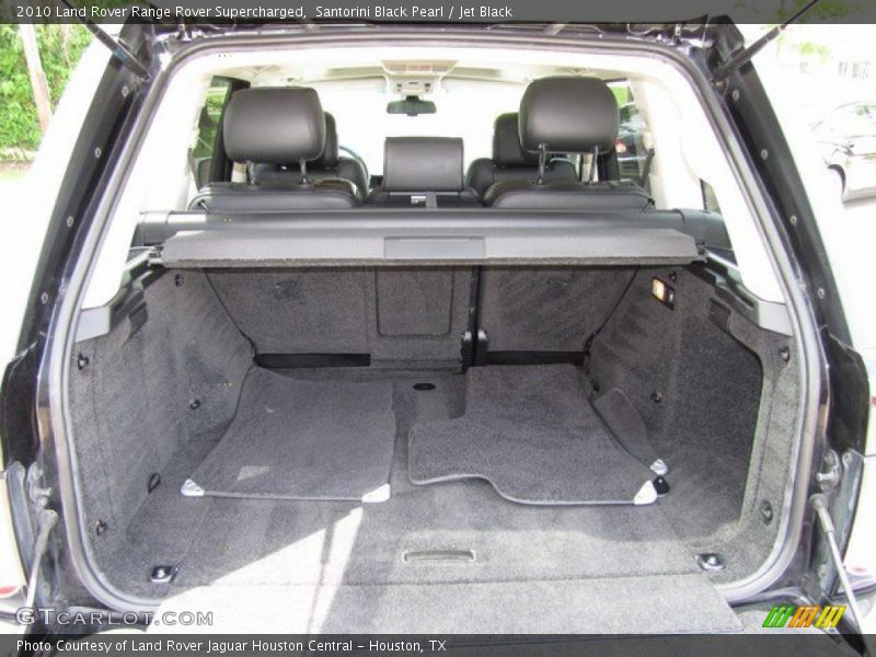 Santorini Black Pearl / Jet Black 2010 Land Rover Range Rover Supercharged
