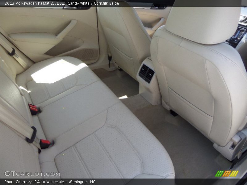 Candy White / Cornsilk Beige 2013 Volkswagen Passat 2.5L SE