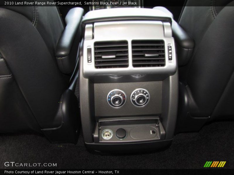 Santorini Black Pearl / Jet Black 2010 Land Rover Range Rover Supercharged