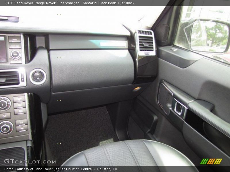 Santorini Black Pearl / Jet Black 2010 Land Rover Range Rover Supercharged