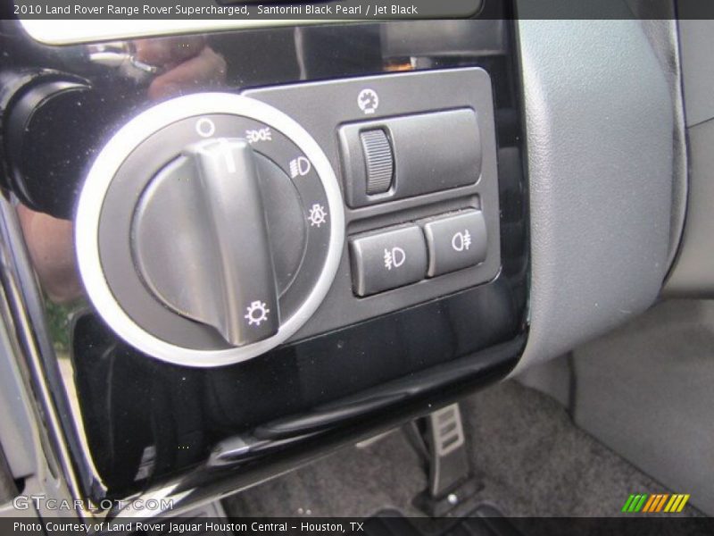 Santorini Black Pearl / Jet Black 2010 Land Rover Range Rover Supercharged