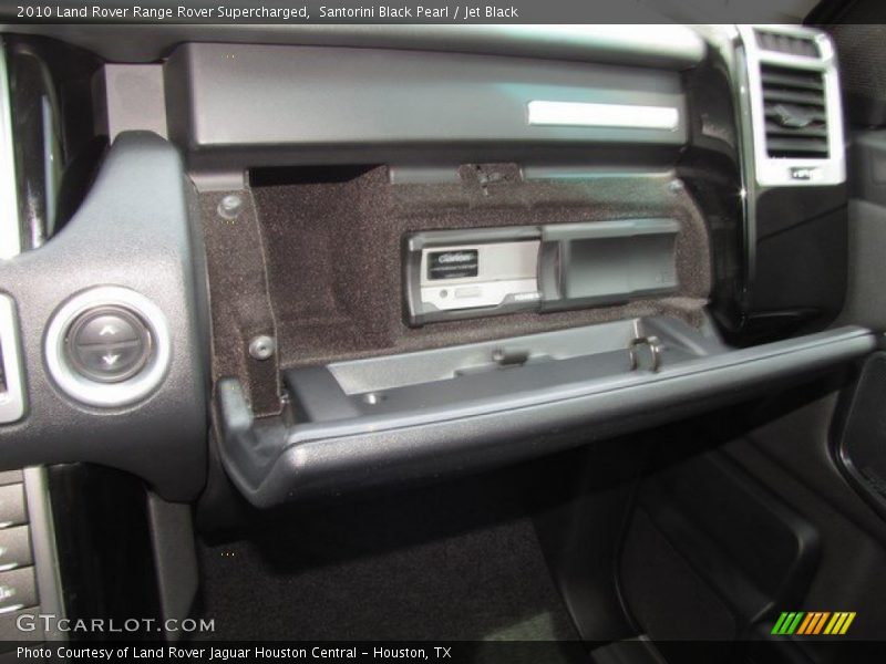 Santorini Black Pearl / Jet Black 2010 Land Rover Range Rover Supercharged