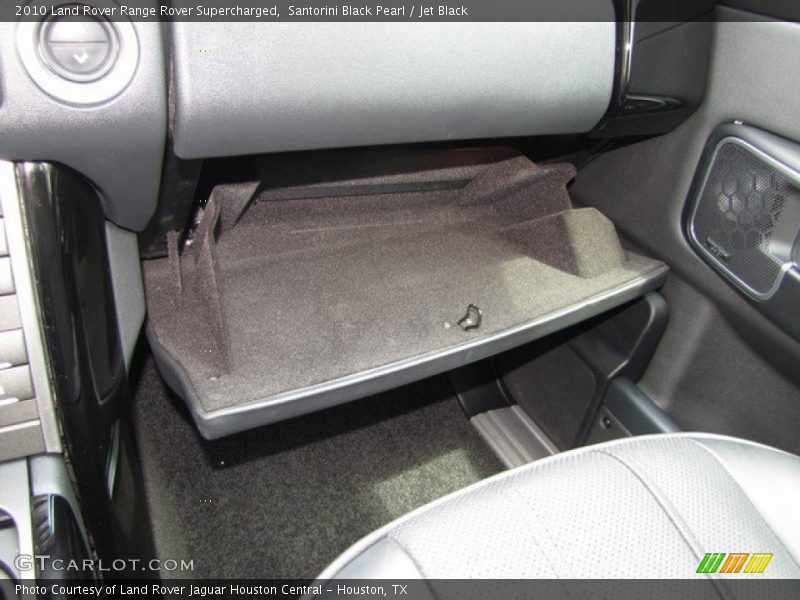 Santorini Black Pearl / Jet Black 2010 Land Rover Range Rover Supercharged