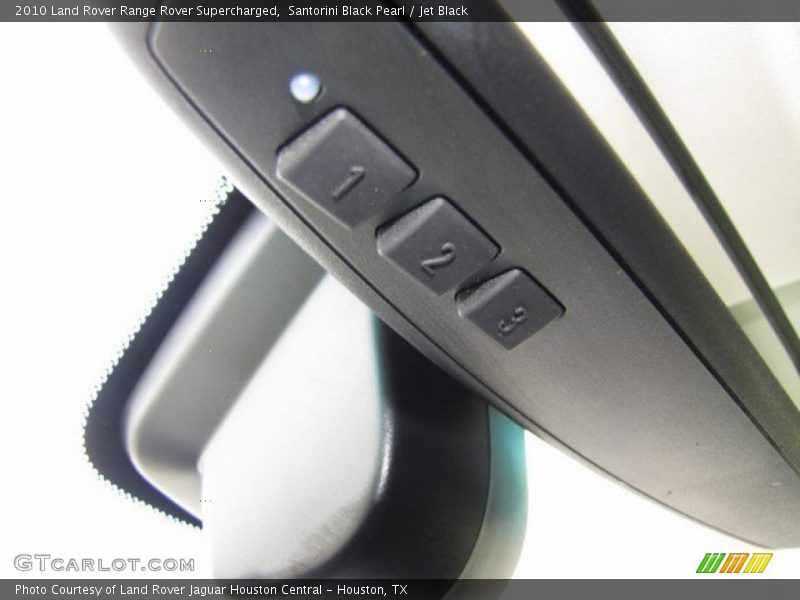 Santorini Black Pearl / Jet Black 2010 Land Rover Range Rover Supercharged