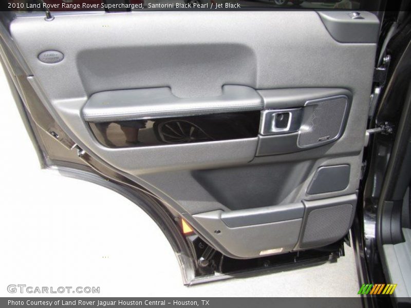 Santorini Black Pearl / Jet Black 2010 Land Rover Range Rover Supercharged