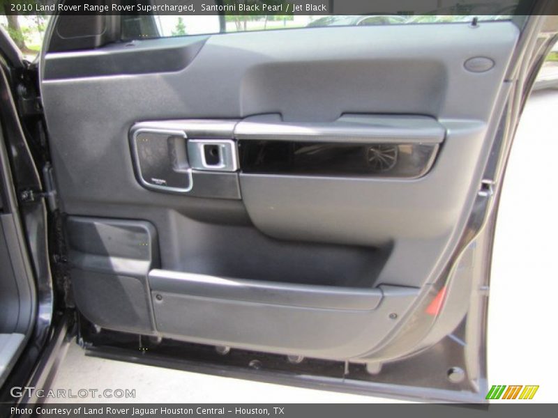 Santorini Black Pearl / Jet Black 2010 Land Rover Range Rover Supercharged