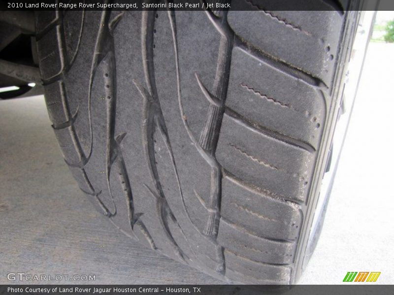 Santorini Black Pearl / Jet Black 2010 Land Rover Range Rover Supercharged