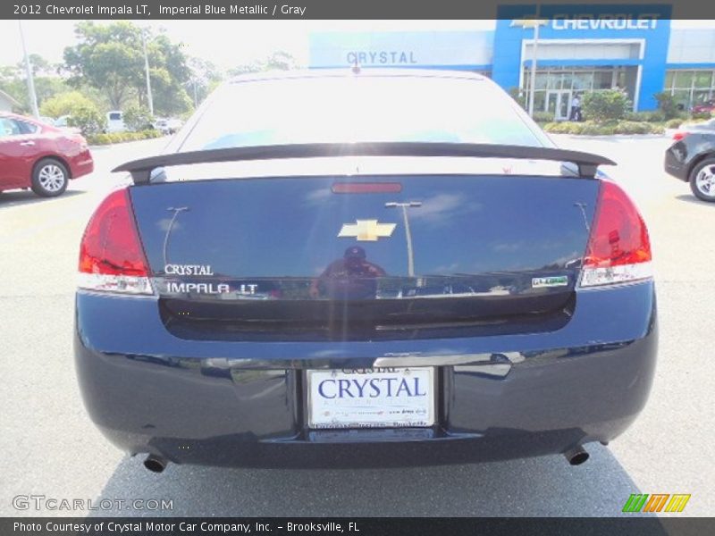 Imperial Blue Metallic / Gray 2012 Chevrolet Impala LT
