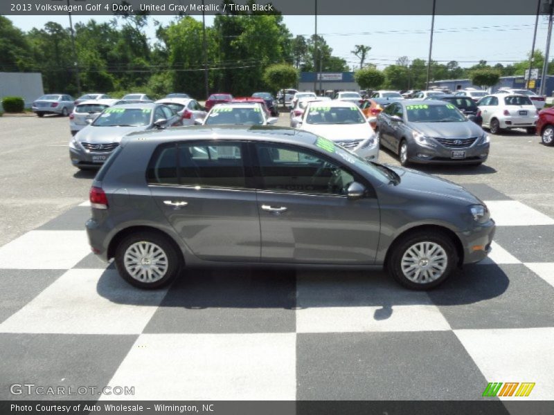 United Gray Metallic / Titan Black 2013 Volkswagen Golf 4 Door