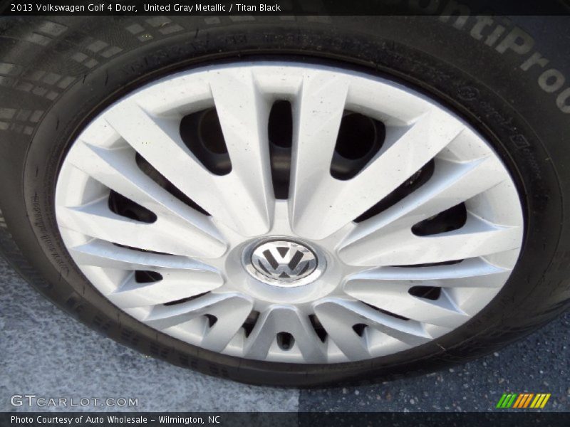 United Gray Metallic / Titan Black 2013 Volkswagen Golf 4 Door