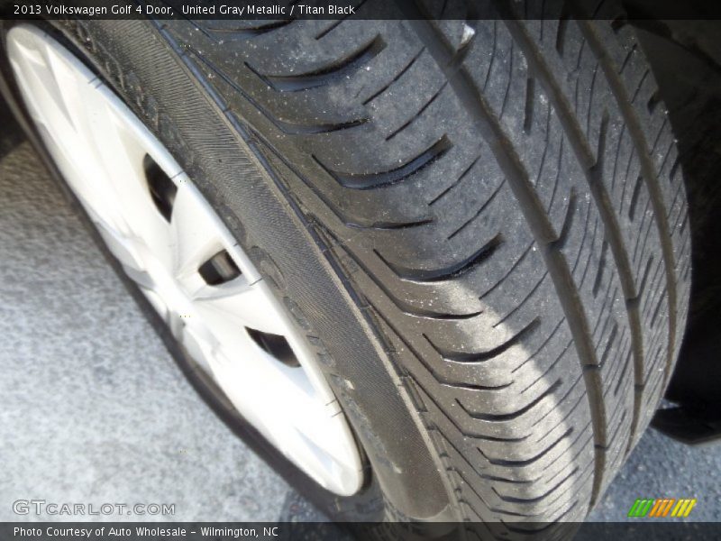 United Gray Metallic / Titan Black 2013 Volkswagen Golf 4 Door