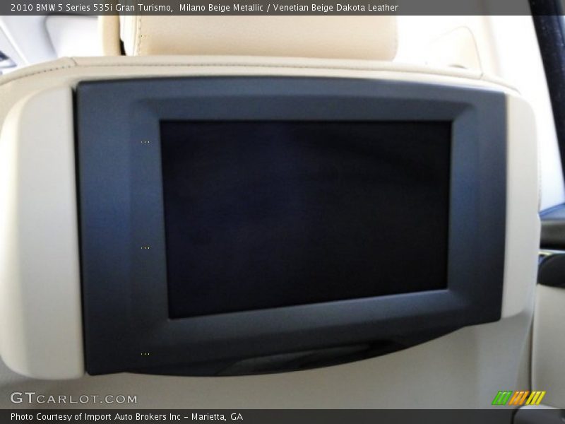 Milano Beige Metallic / Venetian Beige Dakota Leather 2010 BMW 5 Series 535i Gran Turismo