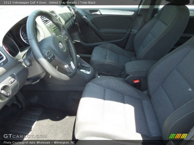 United Gray Metallic / Titan Black 2013 Volkswagen Golf 4 Door