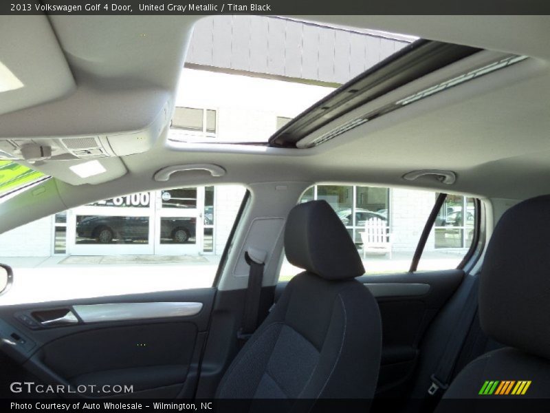 United Gray Metallic / Titan Black 2013 Volkswagen Golf 4 Door