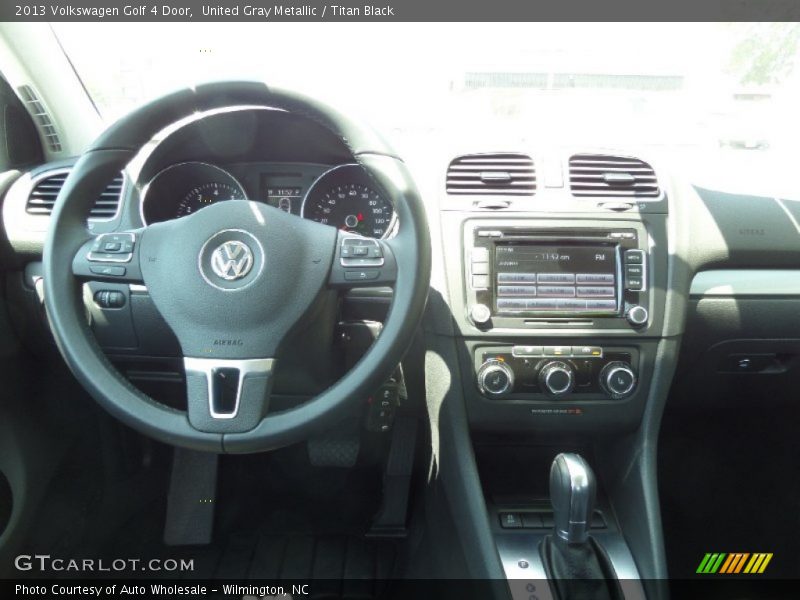 United Gray Metallic / Titan Black 2013 Volkswagen Golf 4 Door