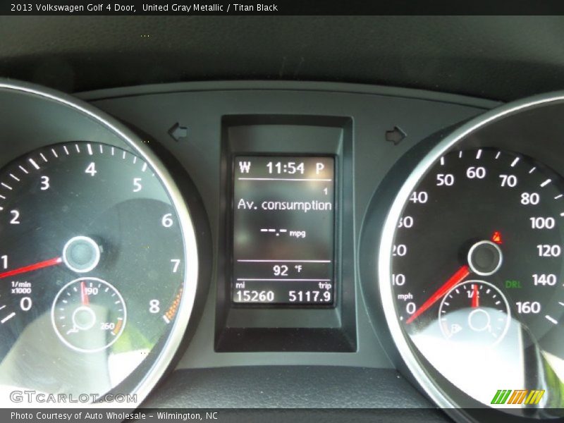 United Gray Metallic / Titan Black 2013 Volkswagen Golf 4 Door