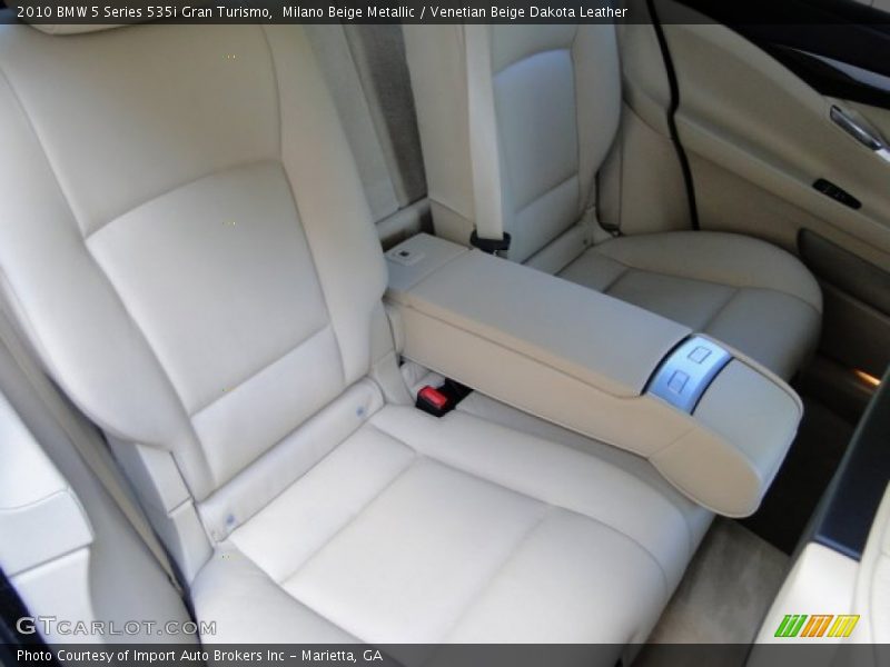 Milano Beige Metallic / Venetian Beige Dakota Leather 2010 BMW 5 Series 535i Gran Turismo
