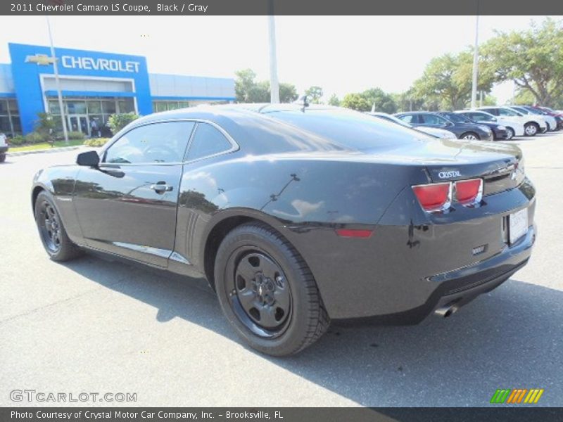 Black / Gray 2011 Chevrolet Camaro LS Coupe