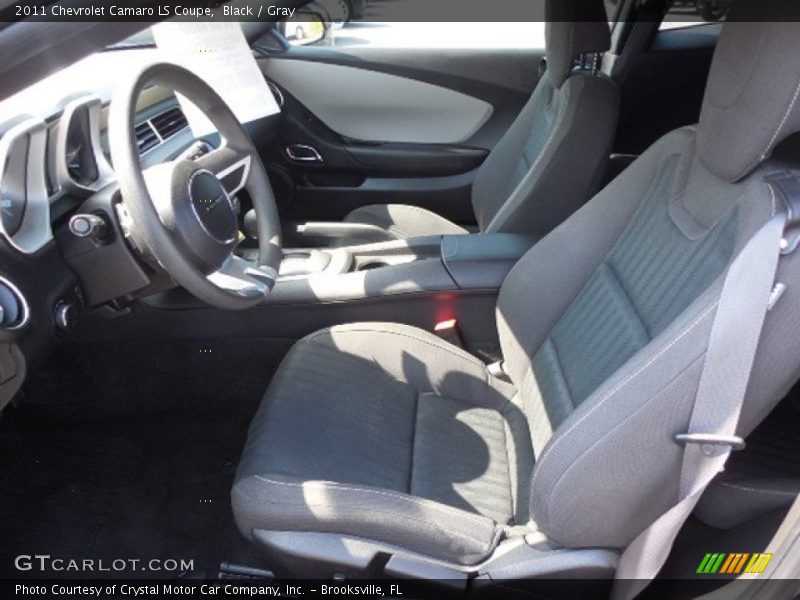 Black / Gray 2011 Chevrolet Camaro LS Coupe