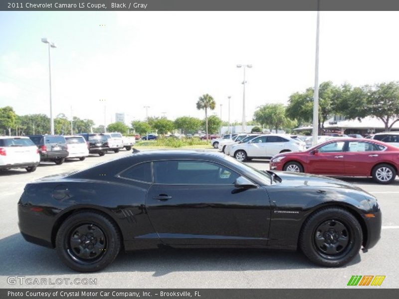Black / Gray 2011 Chevrolet Camaro LS Coupe