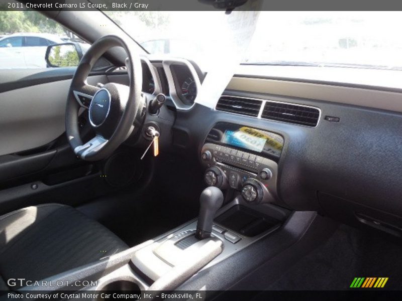 Black / Gray 2011 Chevrolet Camaro LS Coupe