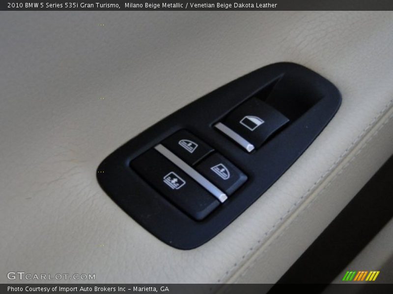 Milano Beige Metallic / Venetian Beige Dakota Leather 2010 BMW 5 Series 535i Gran Turismo