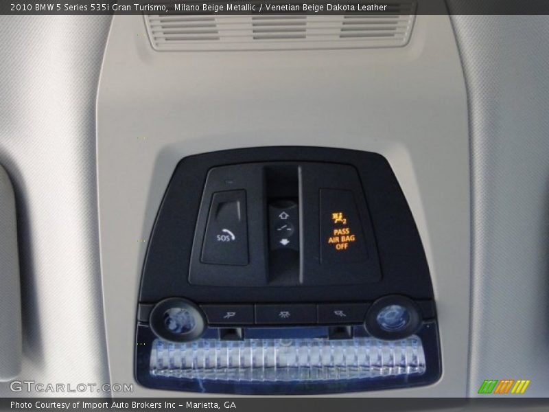 Milano Beige Metallic / Venetian Beige Dakota Leather 2010 BMW 5 Series 535i Gran Turismo