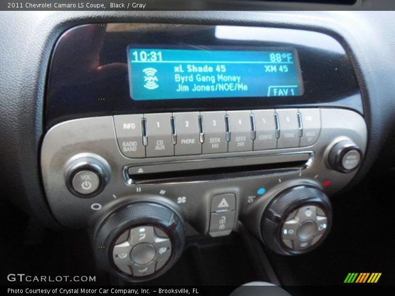 Black / Gray 2011 Chevrolet Camaro LS Coupe