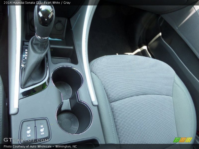 Pearl White / Gray 2014 Hyundai Sonata GLS