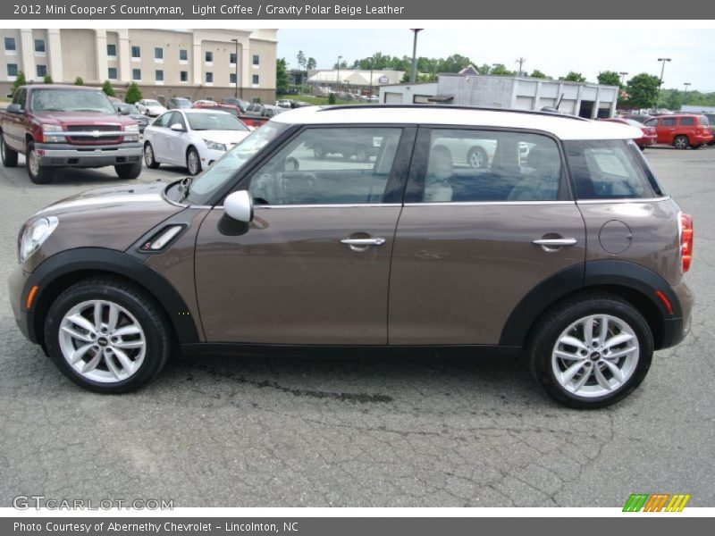  2012 Cooper S Countryman Light Coffee